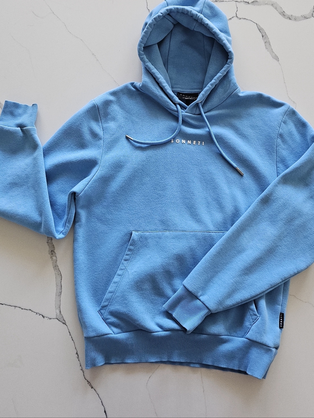 Sky Blue Pullover Hoodie